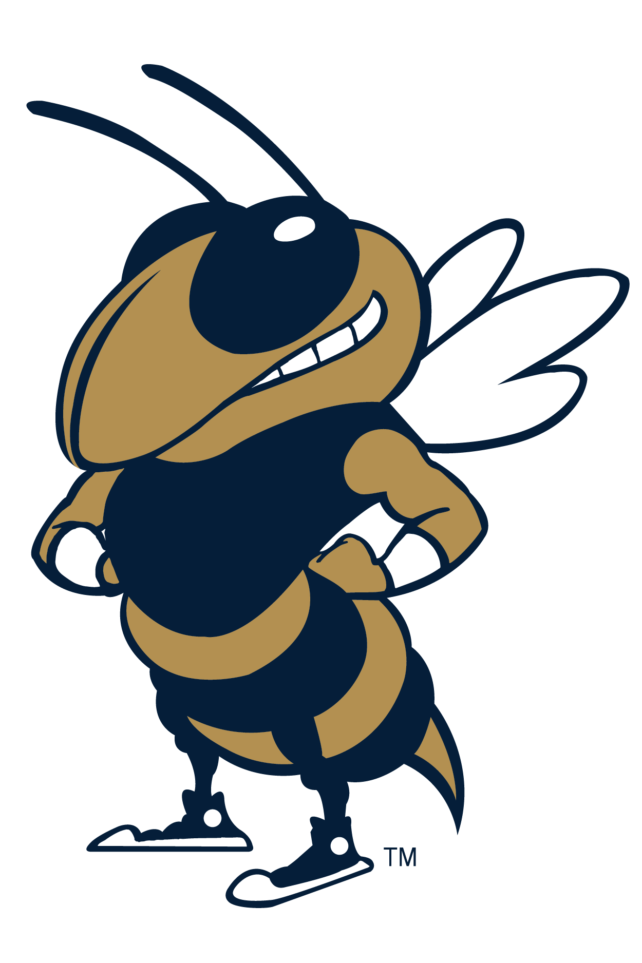 Buzz, Georgia Tech’s Yellow Jacket mascot.